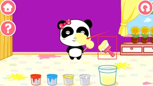 魔法调色屋(儿童调色游戏) 魔法调色屋(儿童调色游戏)