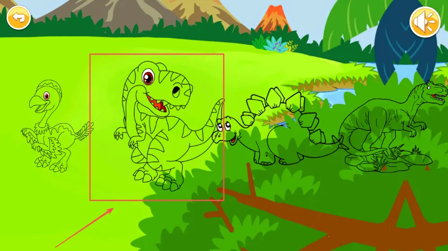 宝宝恐龙涂色本(恐龙涂色游戏) 宝宝恐龙涂色本(恐龙涂色游戏)