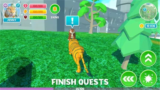 老虎生存模拟器 老虎生存模拟器