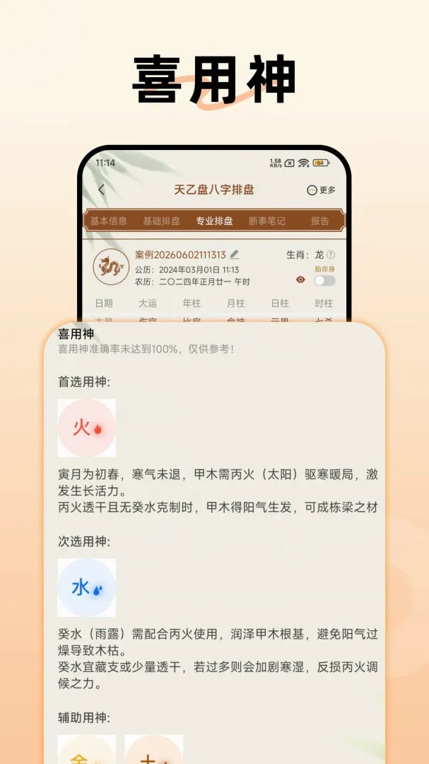 天乙盘八字排盘软件(命理排盘工具) 天乙盘八字排盘软件(命理排盘工具)
