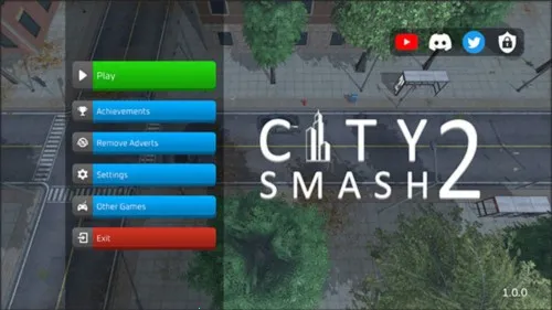 城市粉碎模拟器2MOD菜单下载 城市粉碎模拟器2MOD菜单下载